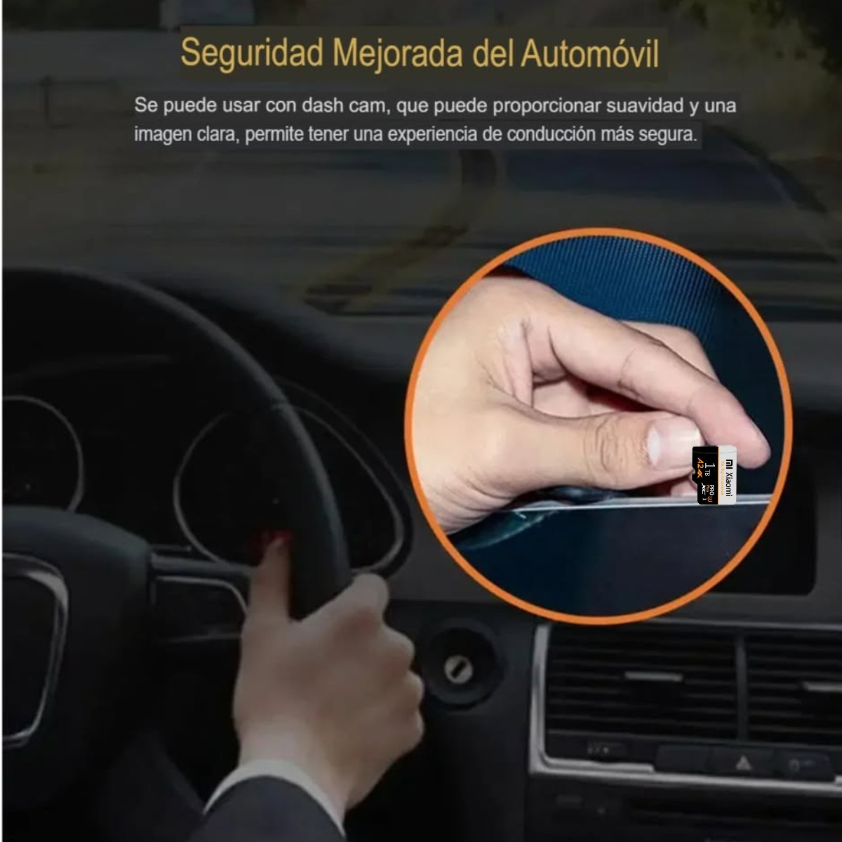 Memoria micro SD 1TB U3 XC alta velocidad vídeo 4K A2 tarjeta SD PRO PLUS cel pc tablet cámara negr