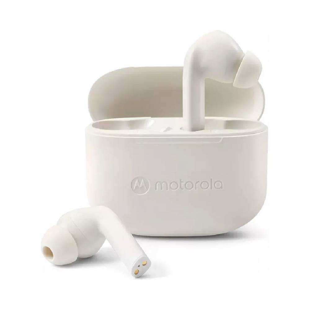 Audífonos Inalámbricos Motorola Buds 065 Bluetooth 17H Blanco