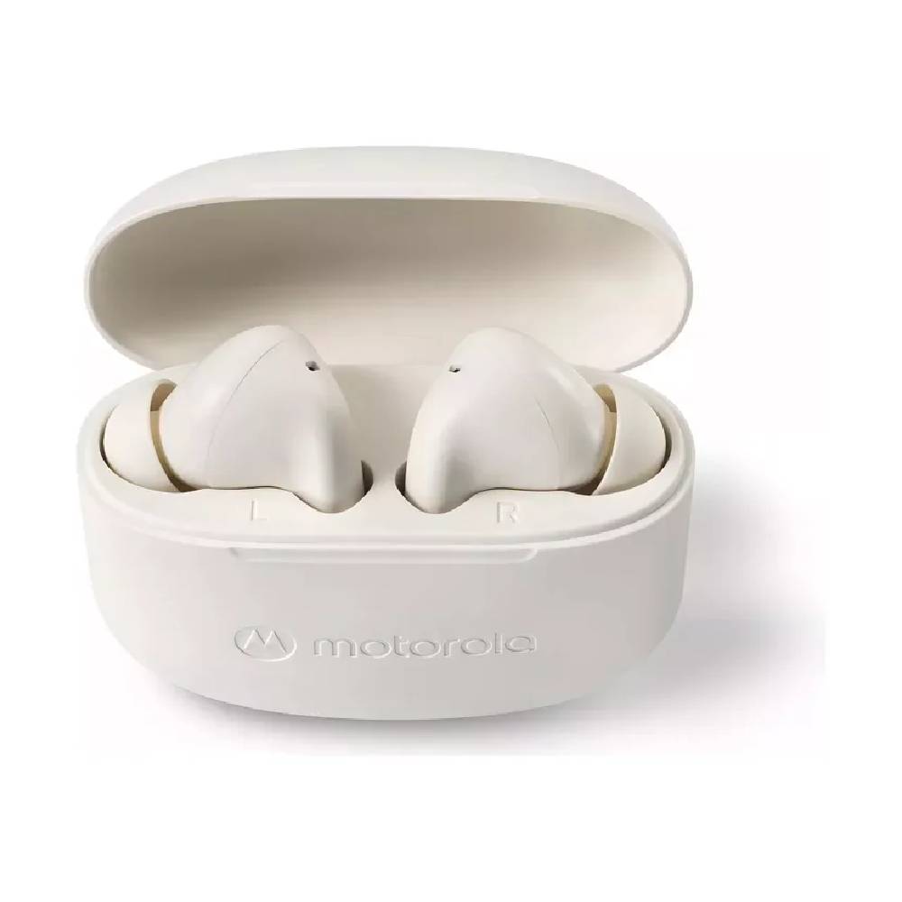 Audífonos Inalámbricos Motorola Buds 065 Bluetooth 17H Blanco