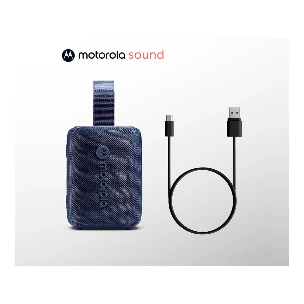 Bocina Motorola ROKR 300 Bluetooth Portátil IP67 Azul