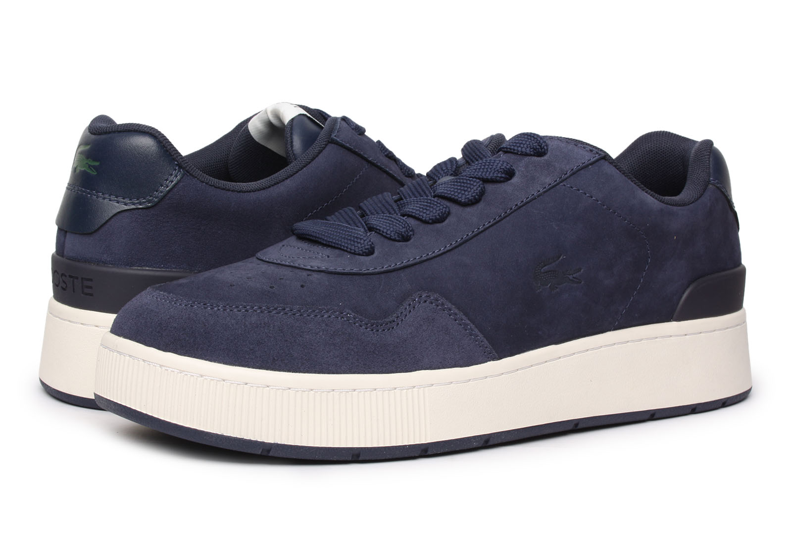 TENIS LACOSTE ACE CLIP AZUL MARINO