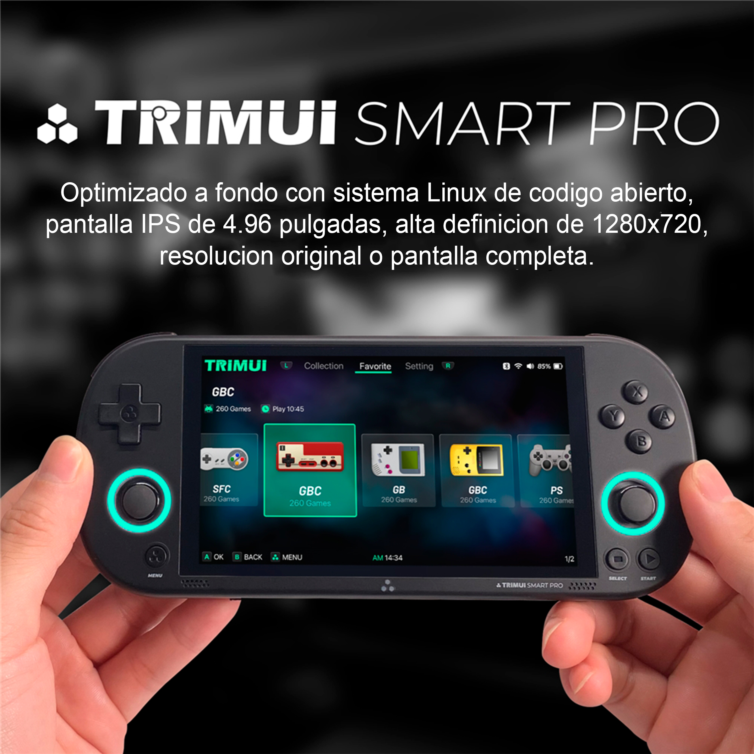 Trimui Smart Pro 128Gb Gris