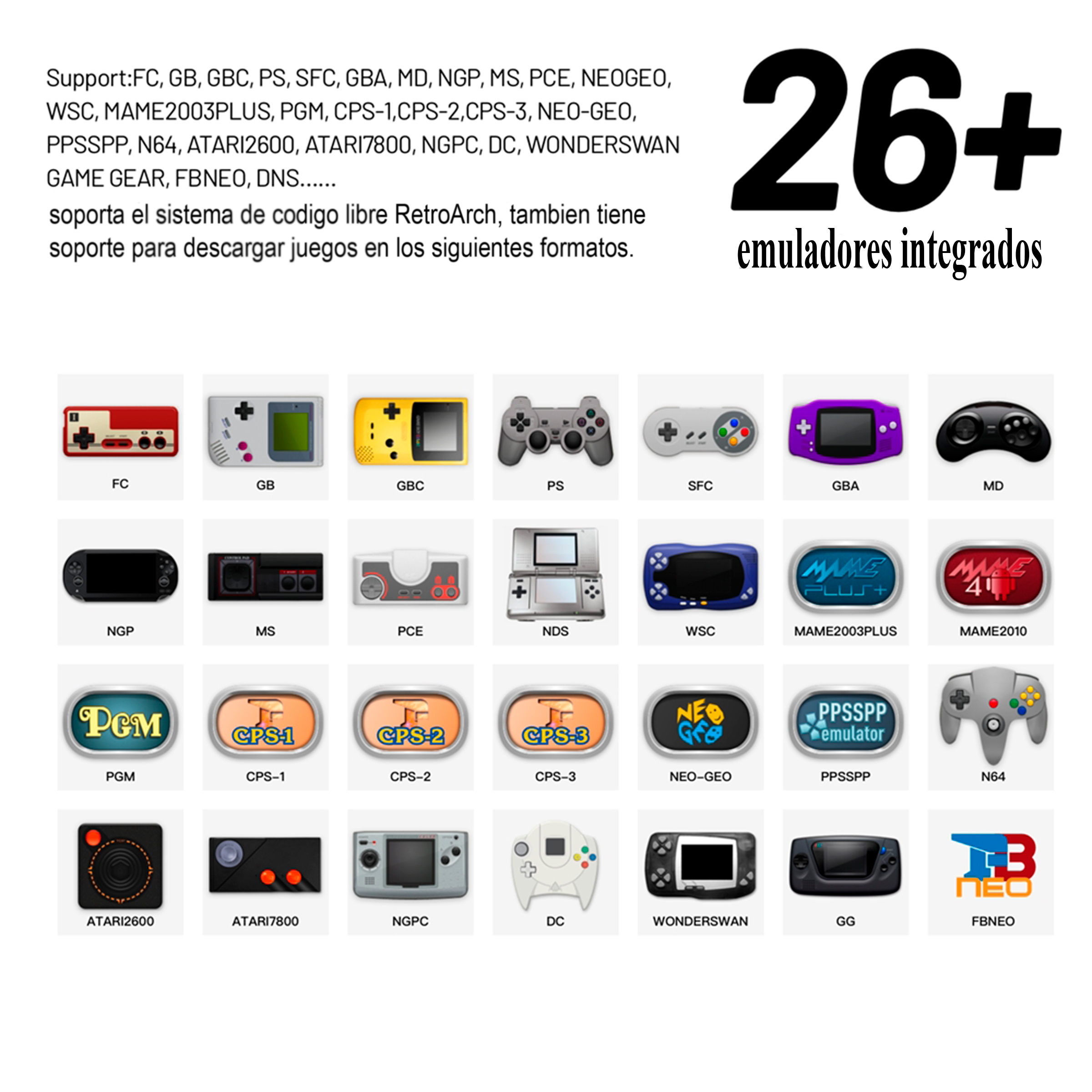 Trimui Smart Pro 128Gb Gris