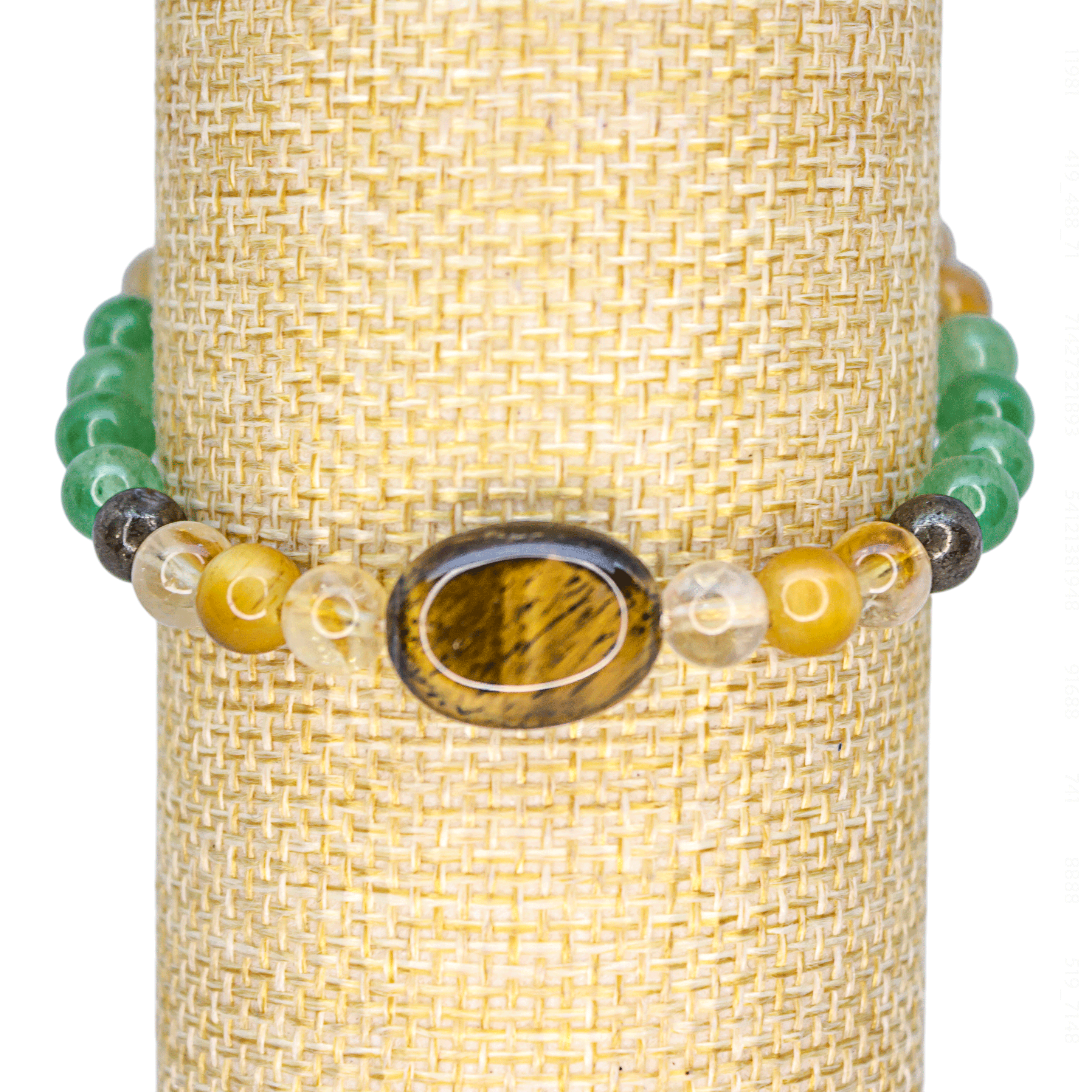  Pulsera para Mujer Abundancia y Prosperidad con cuarzos naturales