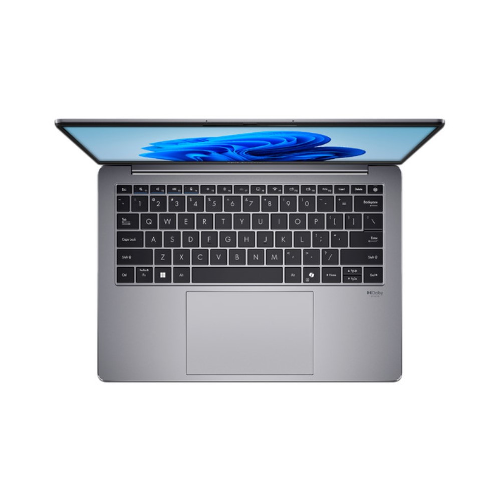Laptop ASUS ExpertBook P5: Procesador Intel Core Ultra 5 226V (hasta 4.5 GHz), Memoria de 16GB LPDDR5, SSD de 512GB, Pantalla de 14".