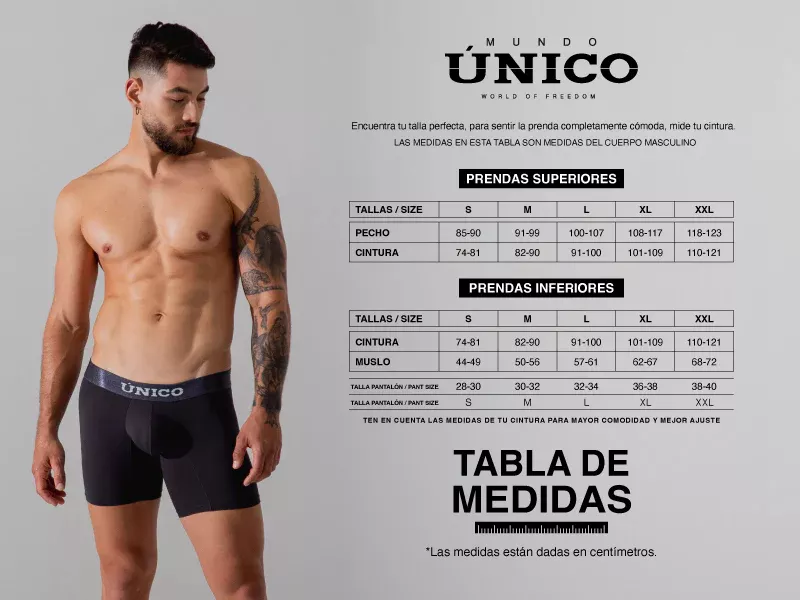 Bóxer Pack 5 Piezas Medio Caballero Colombiano Mundo Único Packs Boxers Calzoncillos Hombre