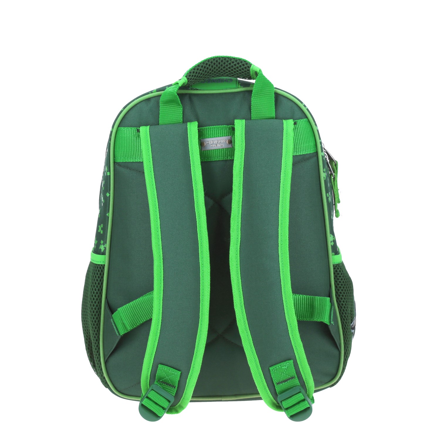 Mochila Chica Chenson Preescolar Kinder Minecraft Creeper Texturizado MC65588-G Brock