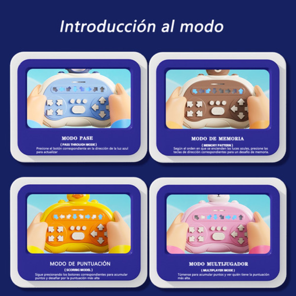 Juguetes Pop It Maestro Del Ritmo Para Niños ROSA