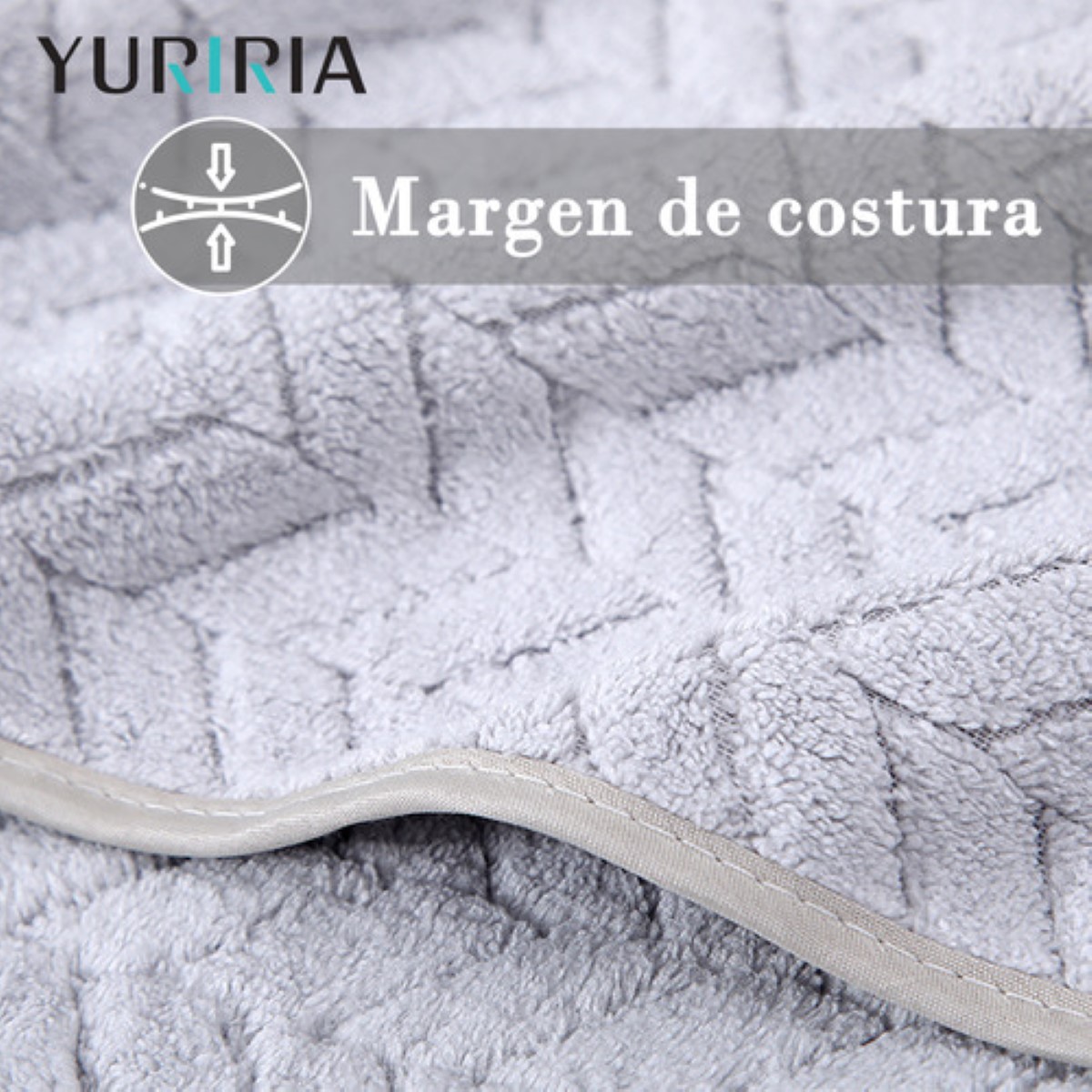 3 Piezas Tuallas Toallas Baño Completo Grande 70×140 Cm Gris oscuro+Gris claro+Verde