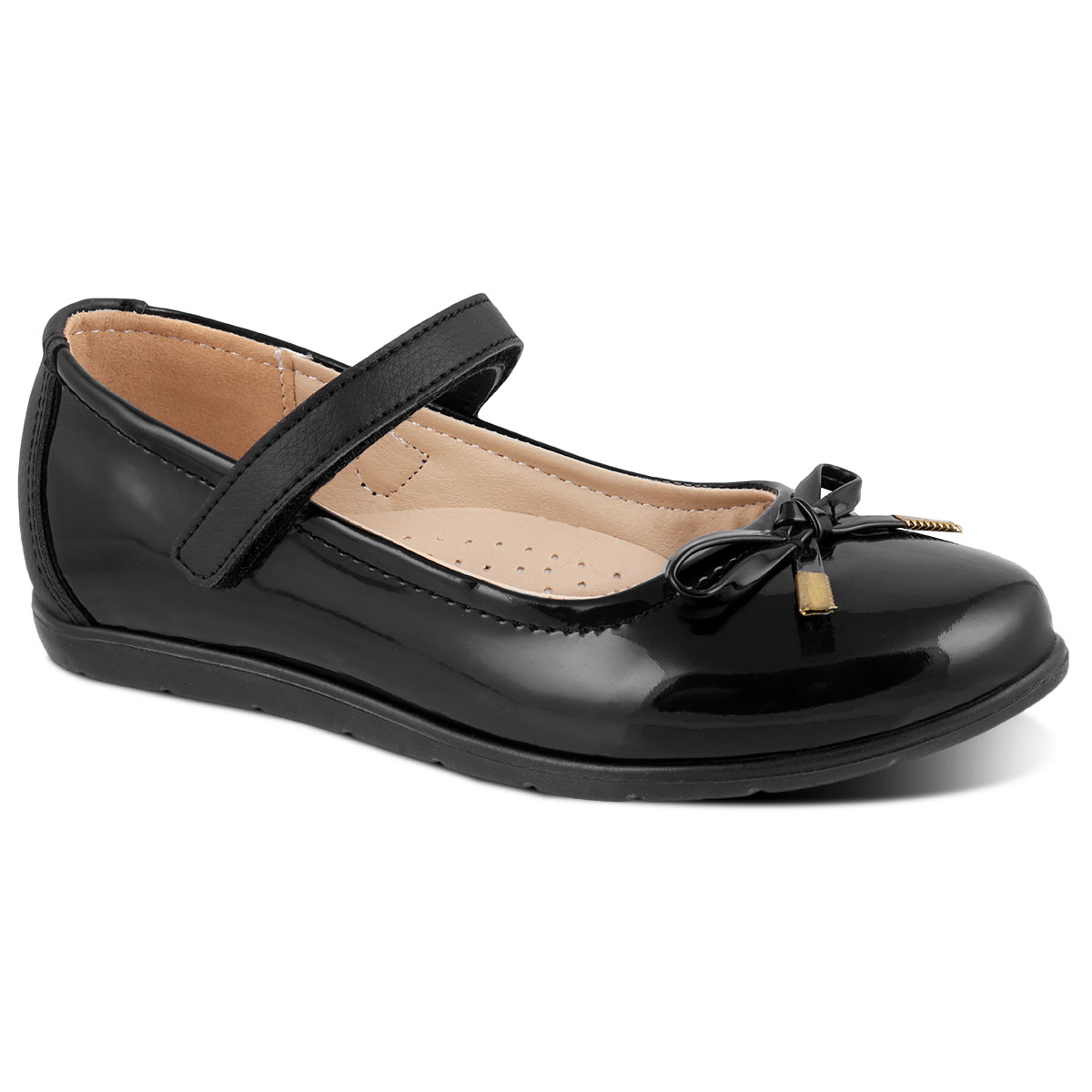 Zapato Escolar Para Niñas Marca Nick & Wick Modelo 5033.