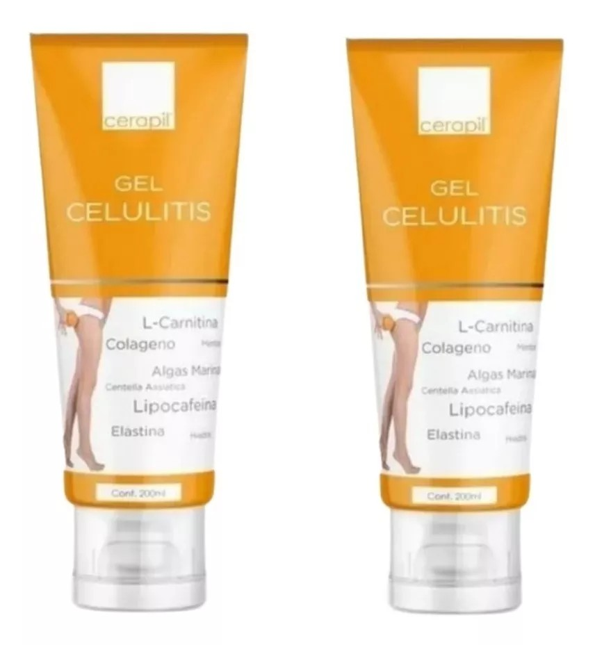 Gel Reafirmante Cerapil Anti Celulitis L-carnitina Colageno 