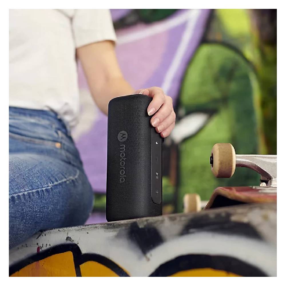 Bocina Motorola ROKR 600 Bluetooth Portátil IP67 Negro