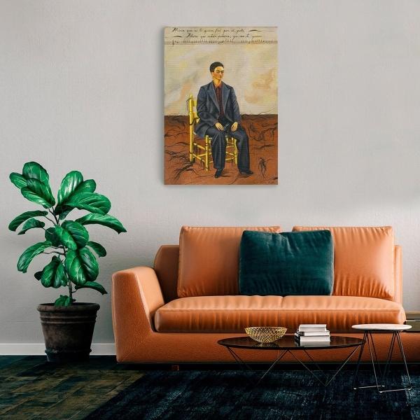 Frida Kahlo Pinturas En Lienzo Canvas Bastidor Calidad Museo