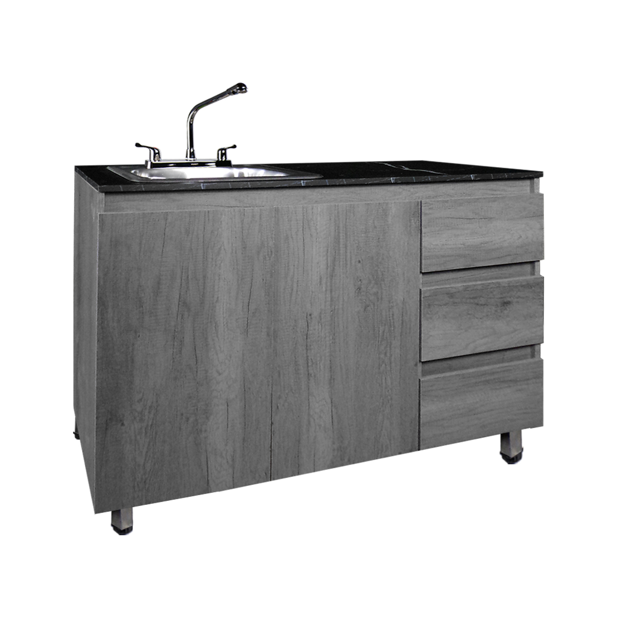 Cocina Integral GIRASOL Con Alacena Inferior Y Superior