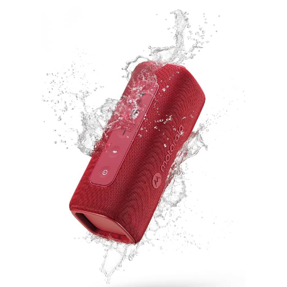 Bocina Motorola ROKR 600 Bluetooth Portátil IP67 Rojo
