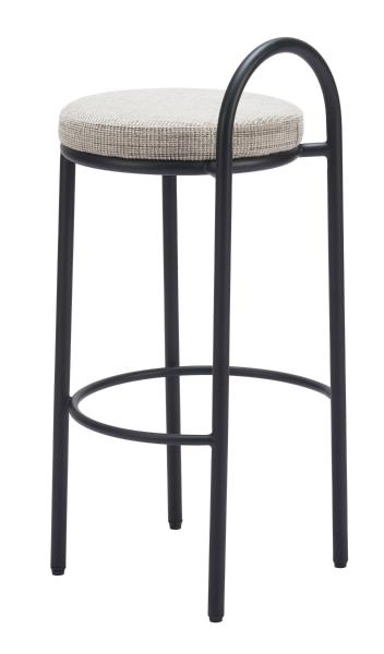 Banco de Bar Sisal Negro - Kessa