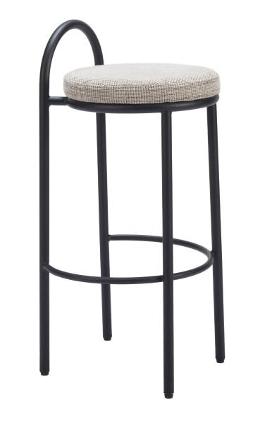Banco de Bar Sisal Negro - Kessa