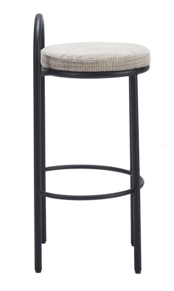 Banco de Bar Sisal Negro - Kessa