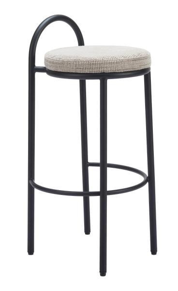 Banco de Bar Sisal Negro - Kessa