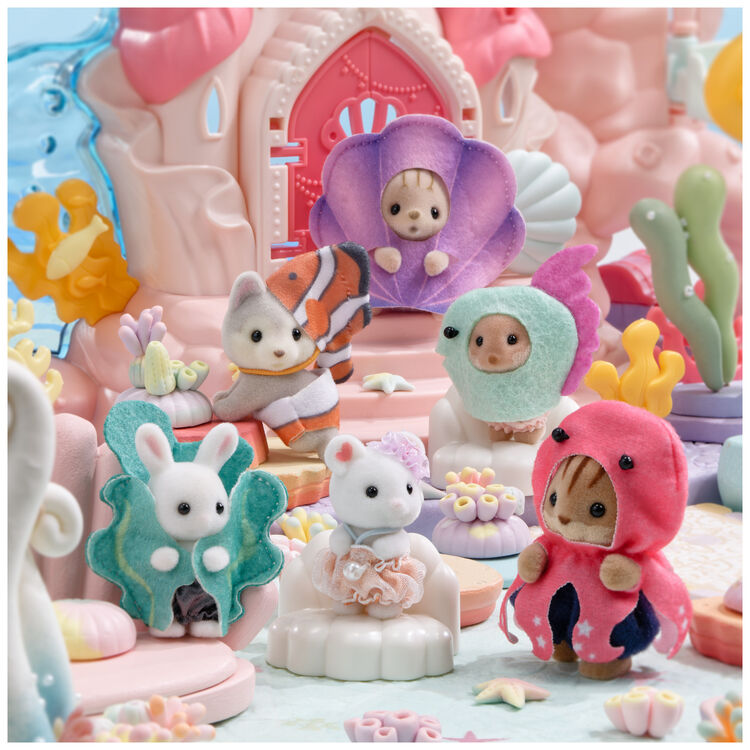 Set de 3 Bolsa Sorpresa Colección Marina - Sylvanian Families Calico Critters Ternurines