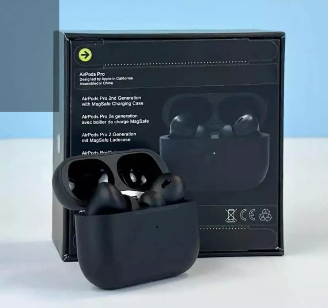 Audifonos Inalambricos ANC Para Apple AirPods Pro Calidad Original Version Negro