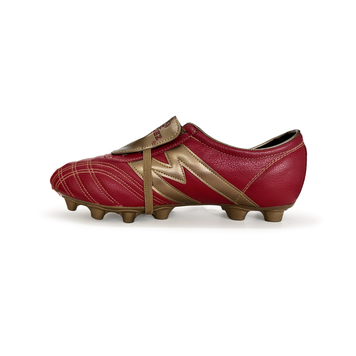 Manríquez Tachones de Fútbol Profesional Guinda Oro