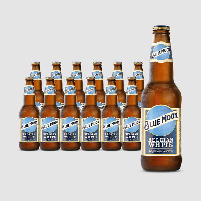 Cerveza Blue Moon Botella 12 Pack de 355 ml