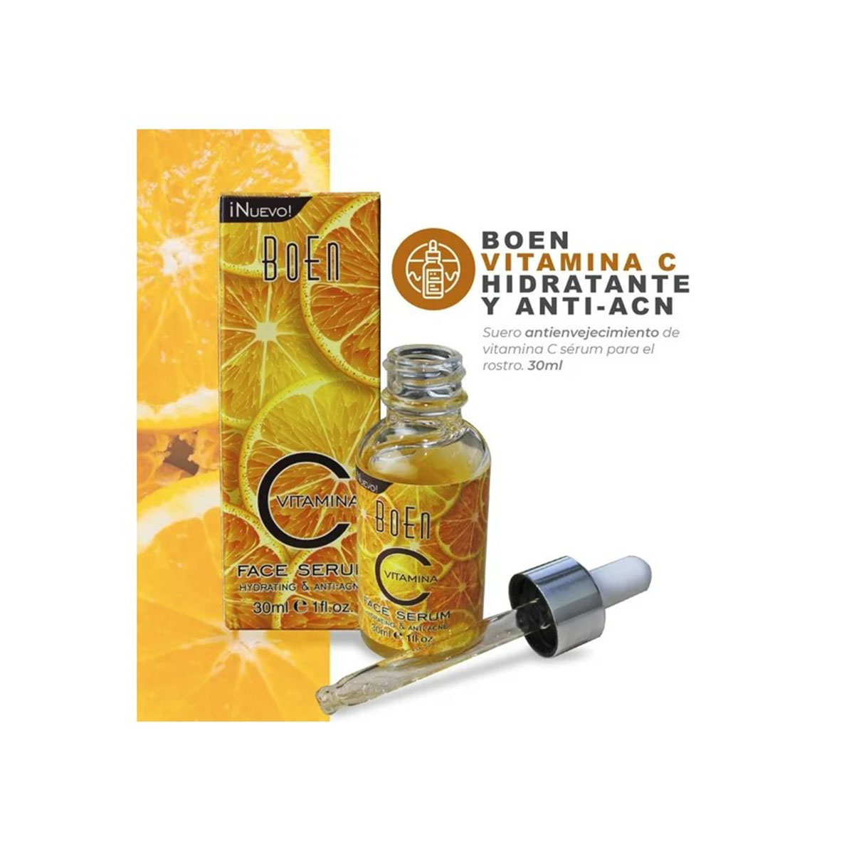 Serum Facial Con Vitamina C Boen 30ml DM 