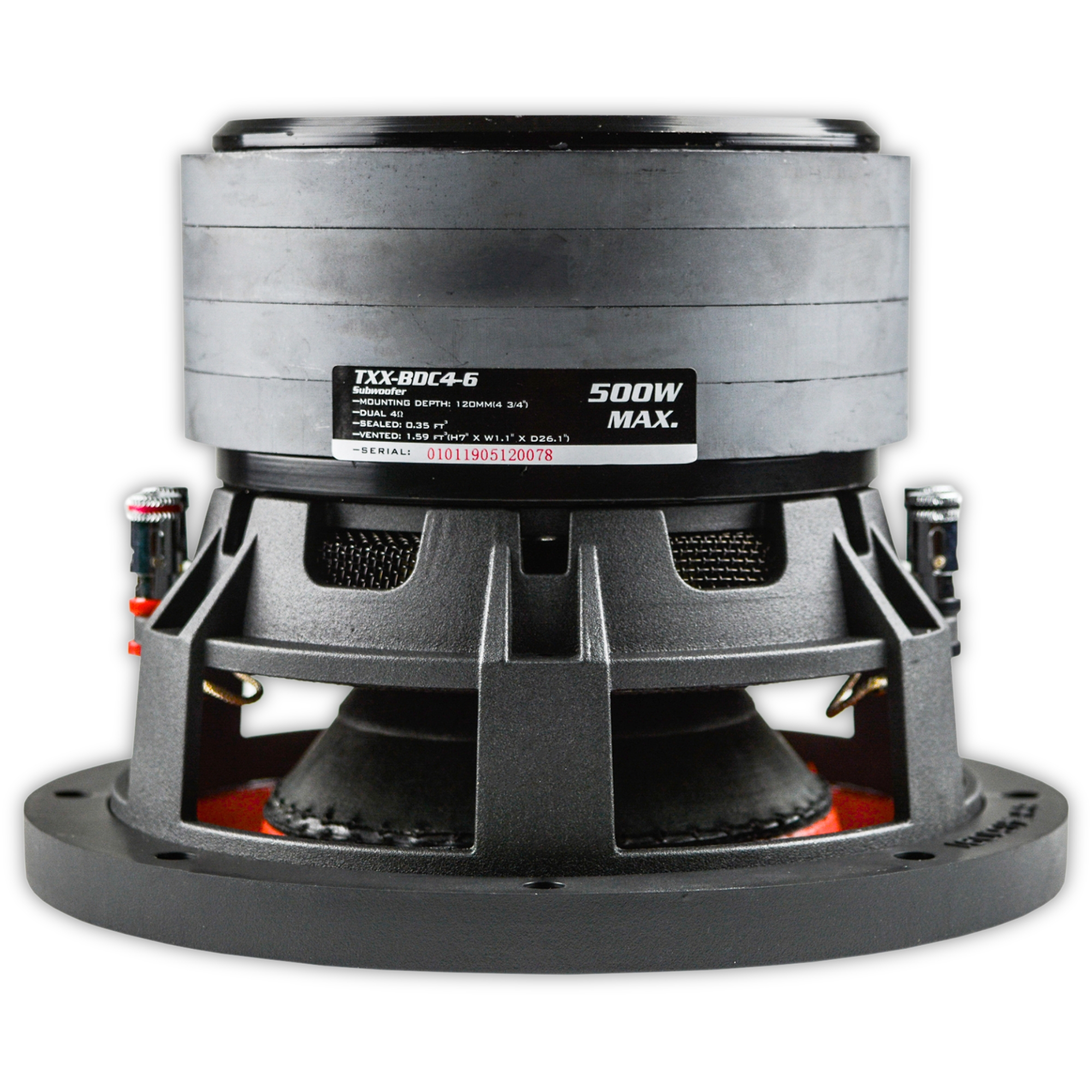 Subwoofer Audiopipe TXX-BDC4-6 500W 6.5 PLG