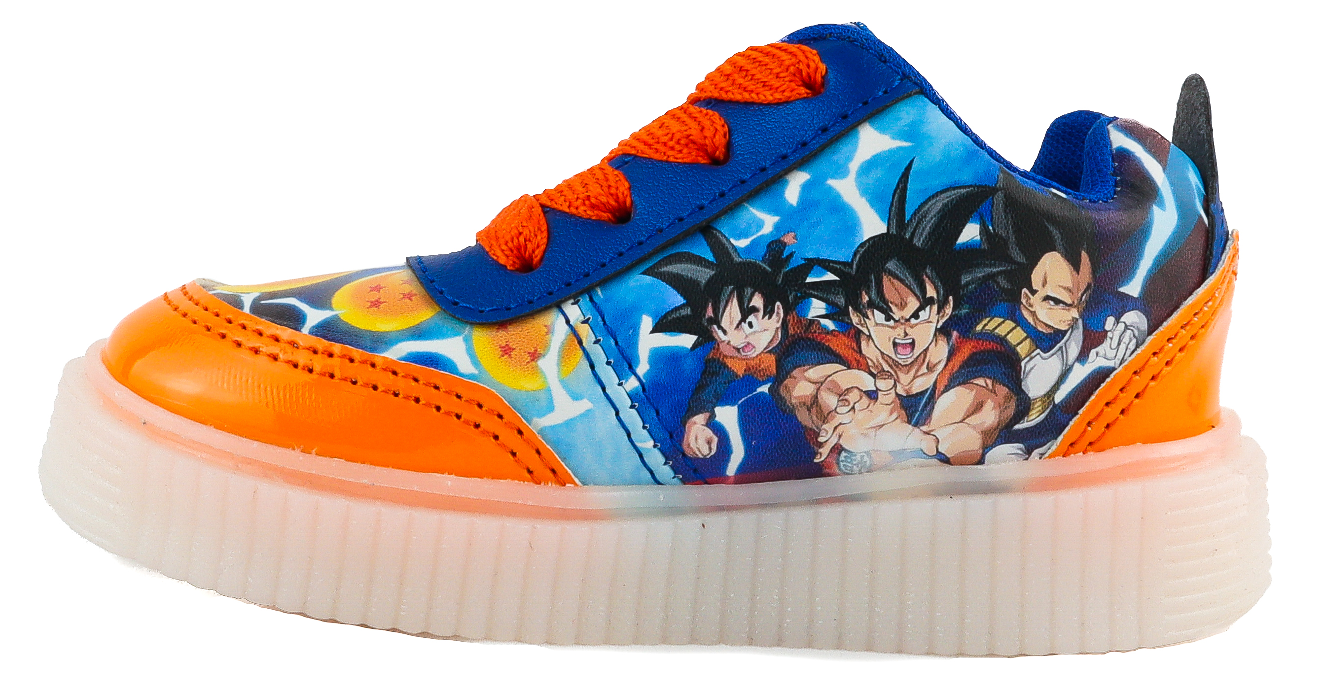 Tenis Niño Gocku Dragon Ball Luces Leds Vegeta Gohan 770-RDB