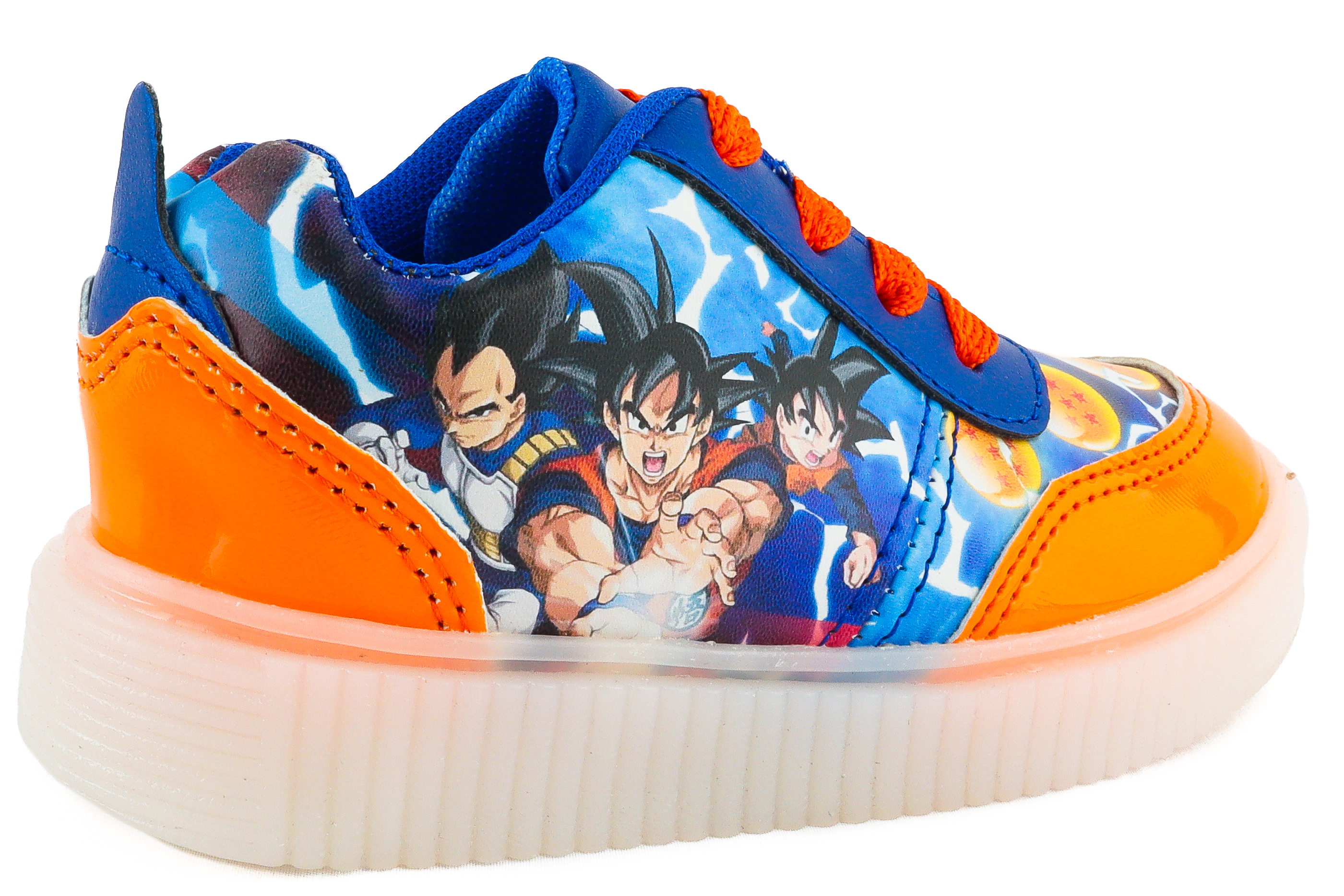 Tenis Niño Gocku Dragon Ball Luces Leds Vegeta Gohan 770-RDB