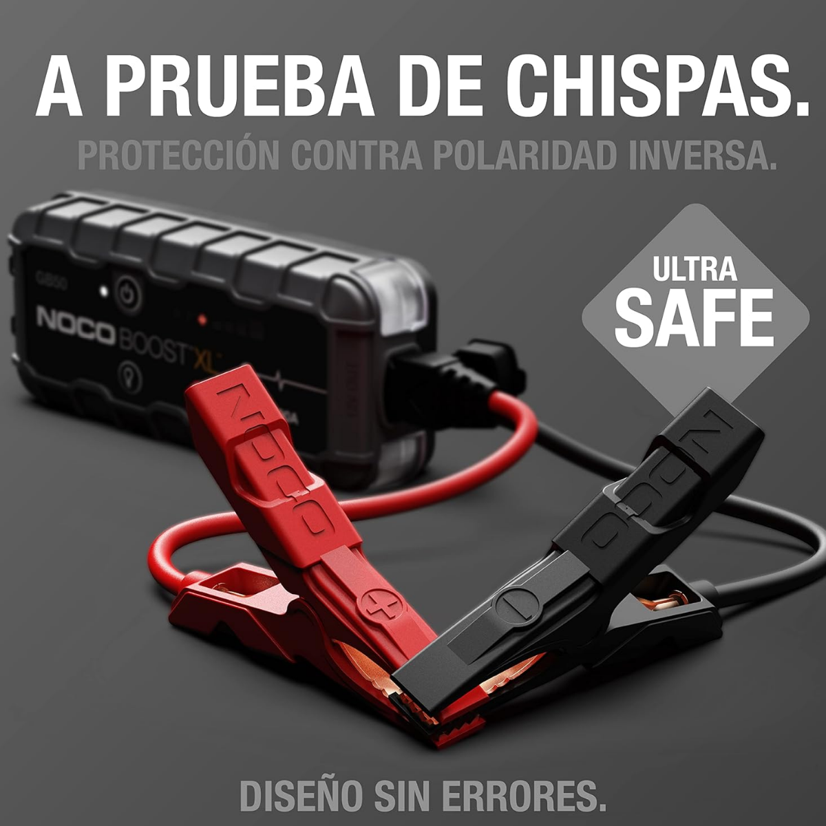 Arrancador Cargador Batería De Auto NOCO Boost XL GB50 1500A 12V 