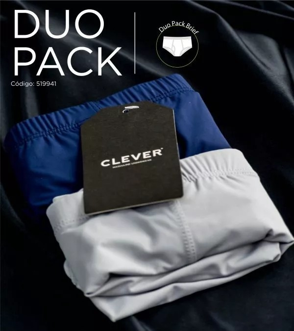 Ropa Interior Colombiana Bóxer Marca Clever Pack Caballero Calzoncillo