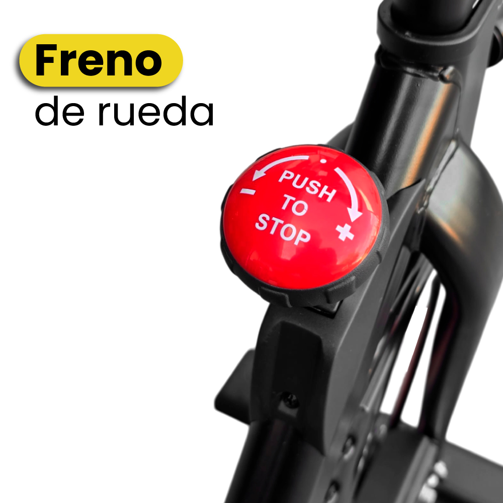Bicicleta Magnética Fija Ejercicio Cardio Spinning Bluetooth Indoor 