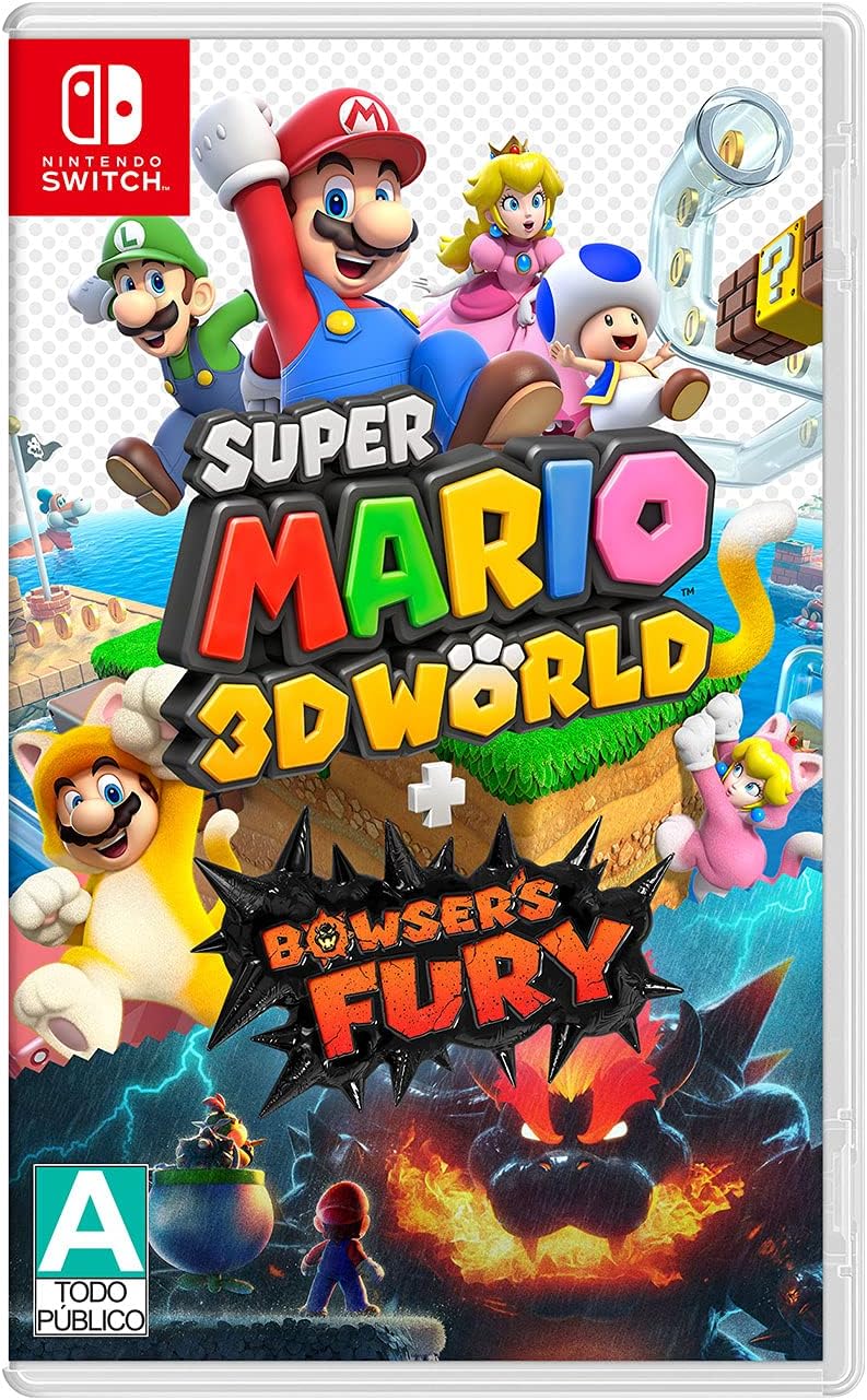 Super Mario 3d Worlds bowser fury  Nintendo Switch mx