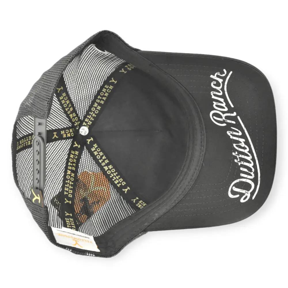 Yellowstone Gorra Tipo Trucker Negra