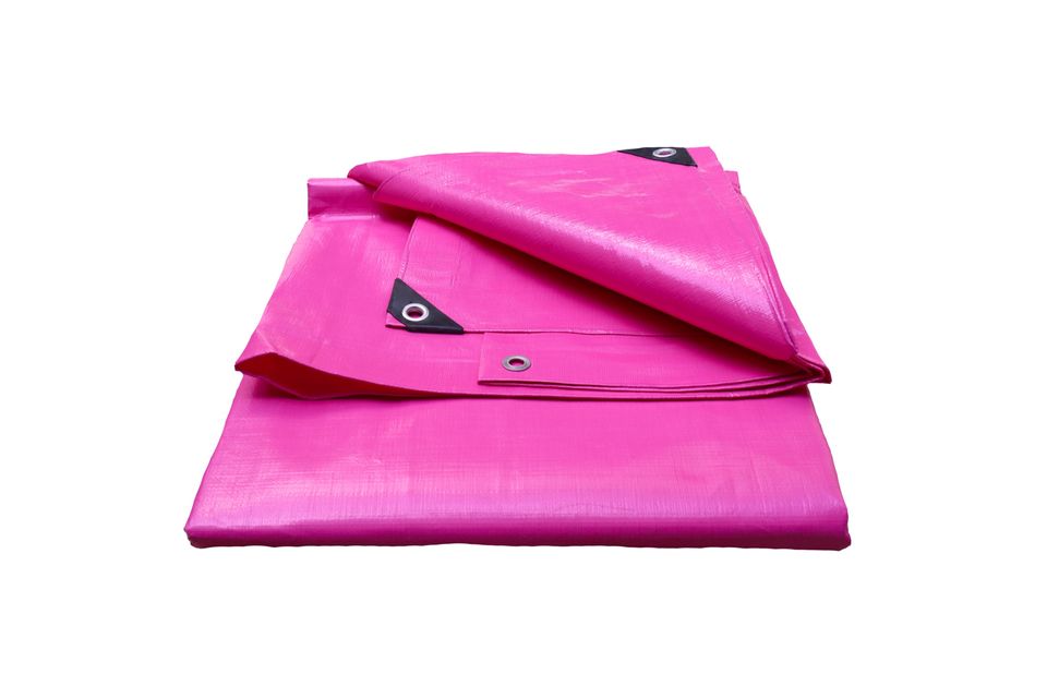 LONA TRICAPA REFORZADA MEDIDA 1.80X2.40, COLOR ROSA.