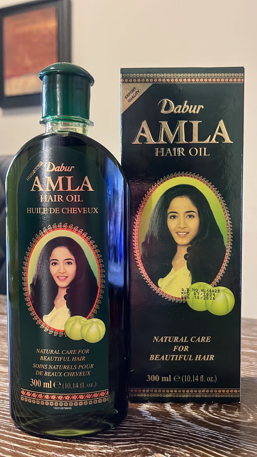Dabur Aceite De Amla Para Cabello - Amla Hair Oil 300ml Aceite Nutritivo e Hidratador 
