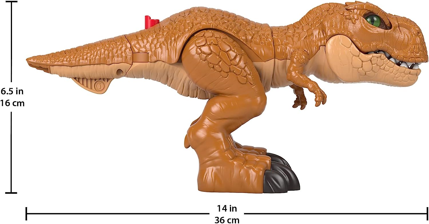 Imaginext Jurassic World Dinosaurio de Juguete T-Rex Acción de Combate
