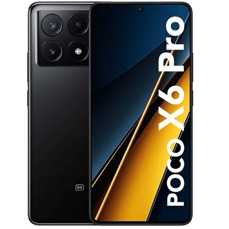 Xiaomi Poco X6 PRO 5G 512Gb 12Ram Color Negro Nuevo Desbloqueado