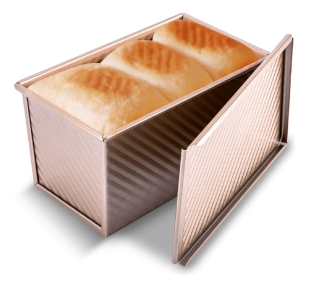 Molde Para Panque Pan De Caja Charola Pan color oro