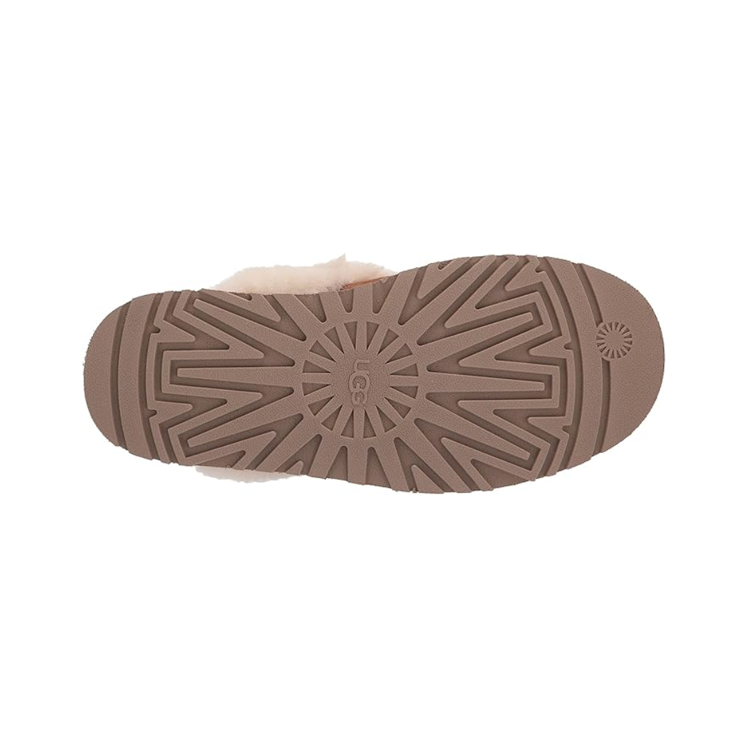 Pantuflas UGG Disquette para Mujer, Estilo Casual y Cómodo, Calzado Versátil de Uso Diario