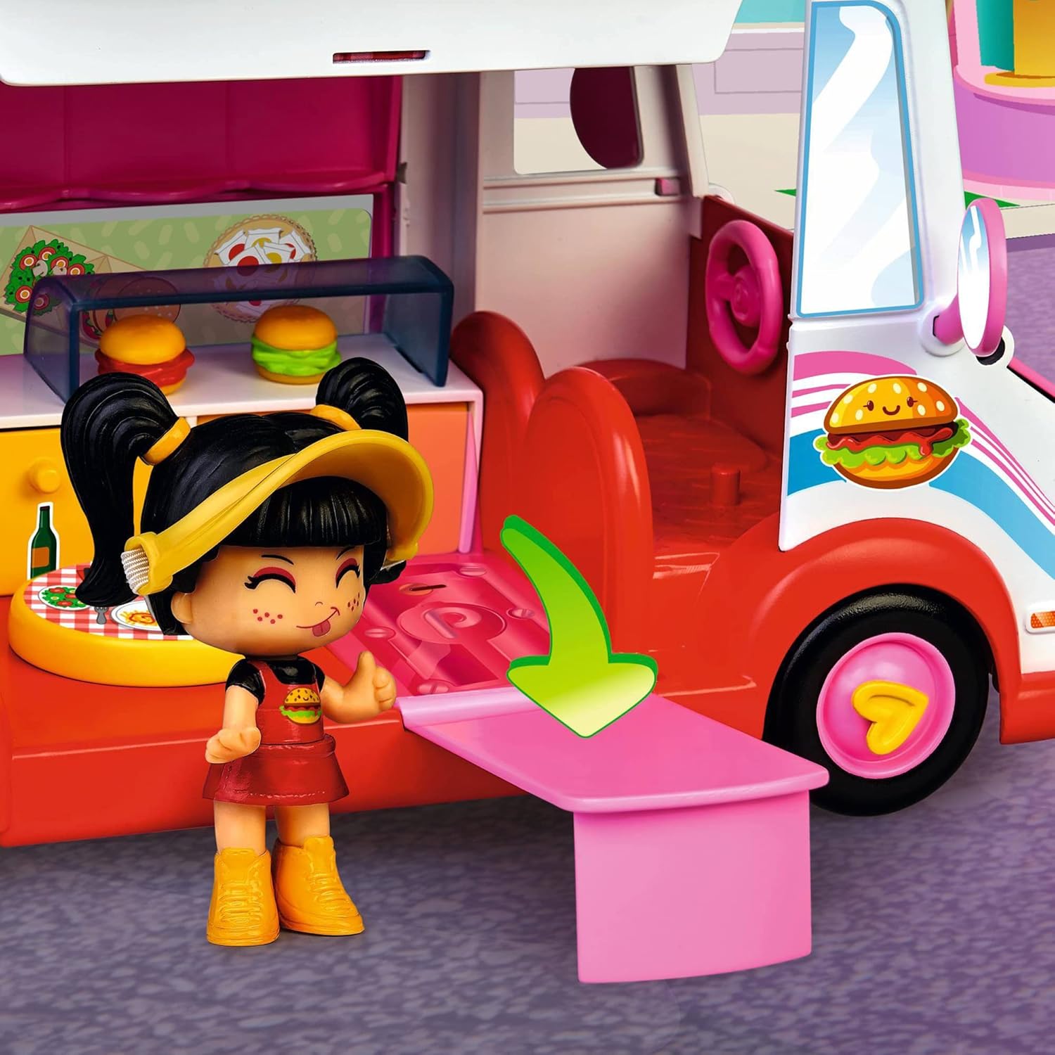 Pinypon Set 2 En 1 Happy Burger