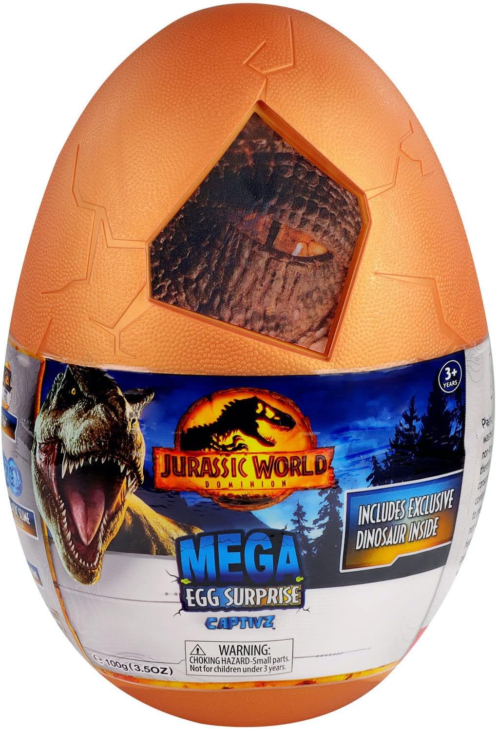 Bandai Captivz Mega Huevo Dominion Edition  Jurassic World Película Dominion