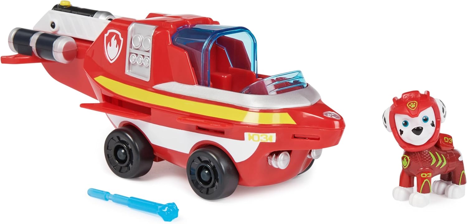 PAW PATROL AQUA PUPS MARSHALL DOLPHIN VEHICLE
