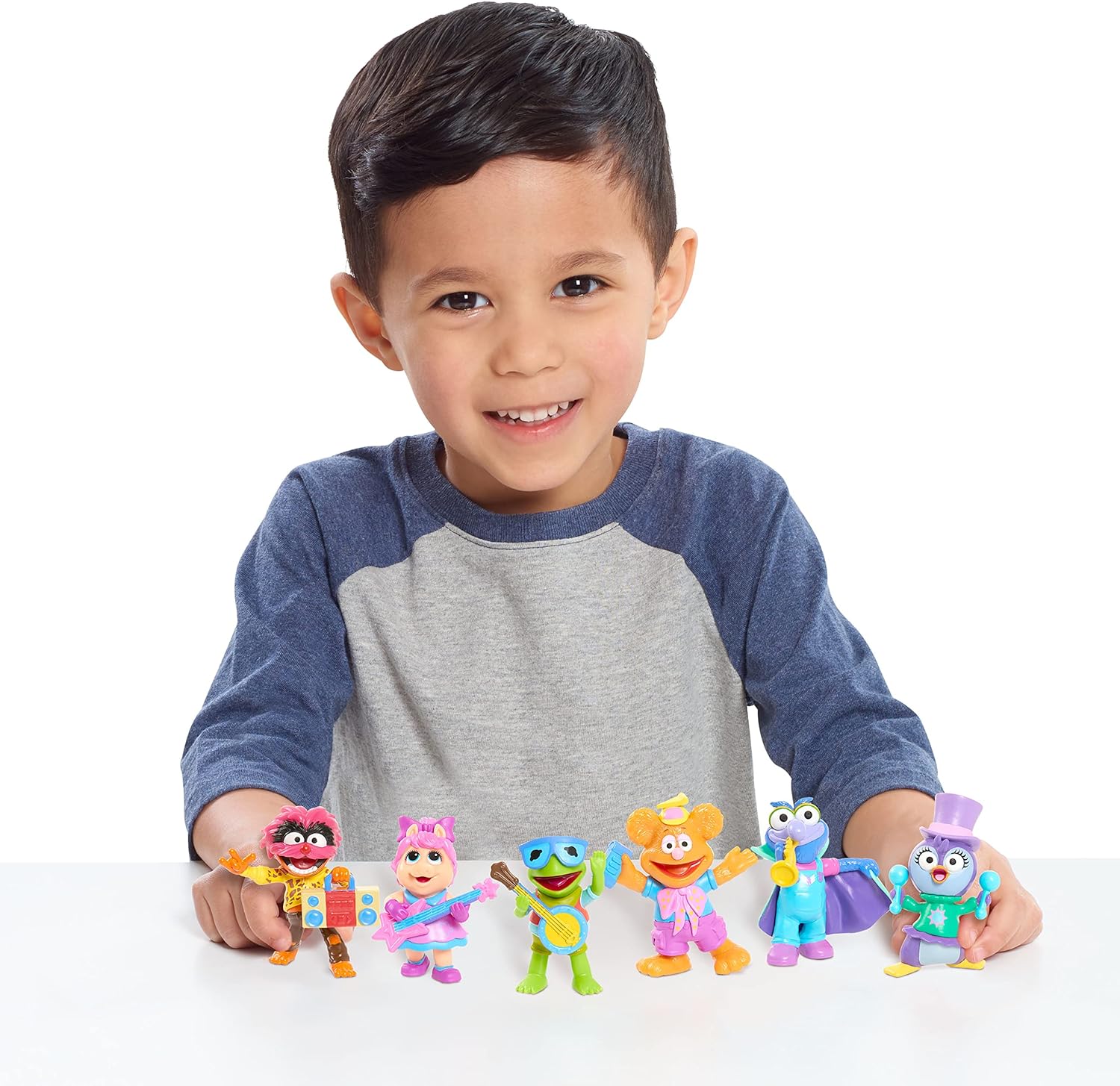 Muppets Babies Pack De 6 Exelentes Figuras Rock De Accion