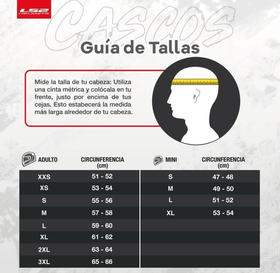 CASCO CERRADO LS2 STORM II FASTER ROJ MATE/TITANIUM FF800 MEDIDA XL