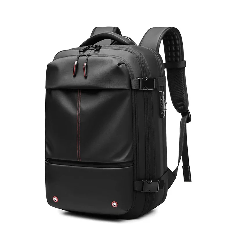 Mochila de compresión al vacío, bolsa de viaje para ordenador portátil de 17 pulgadas, de gran capacidad, para negocio, viaje y escuela