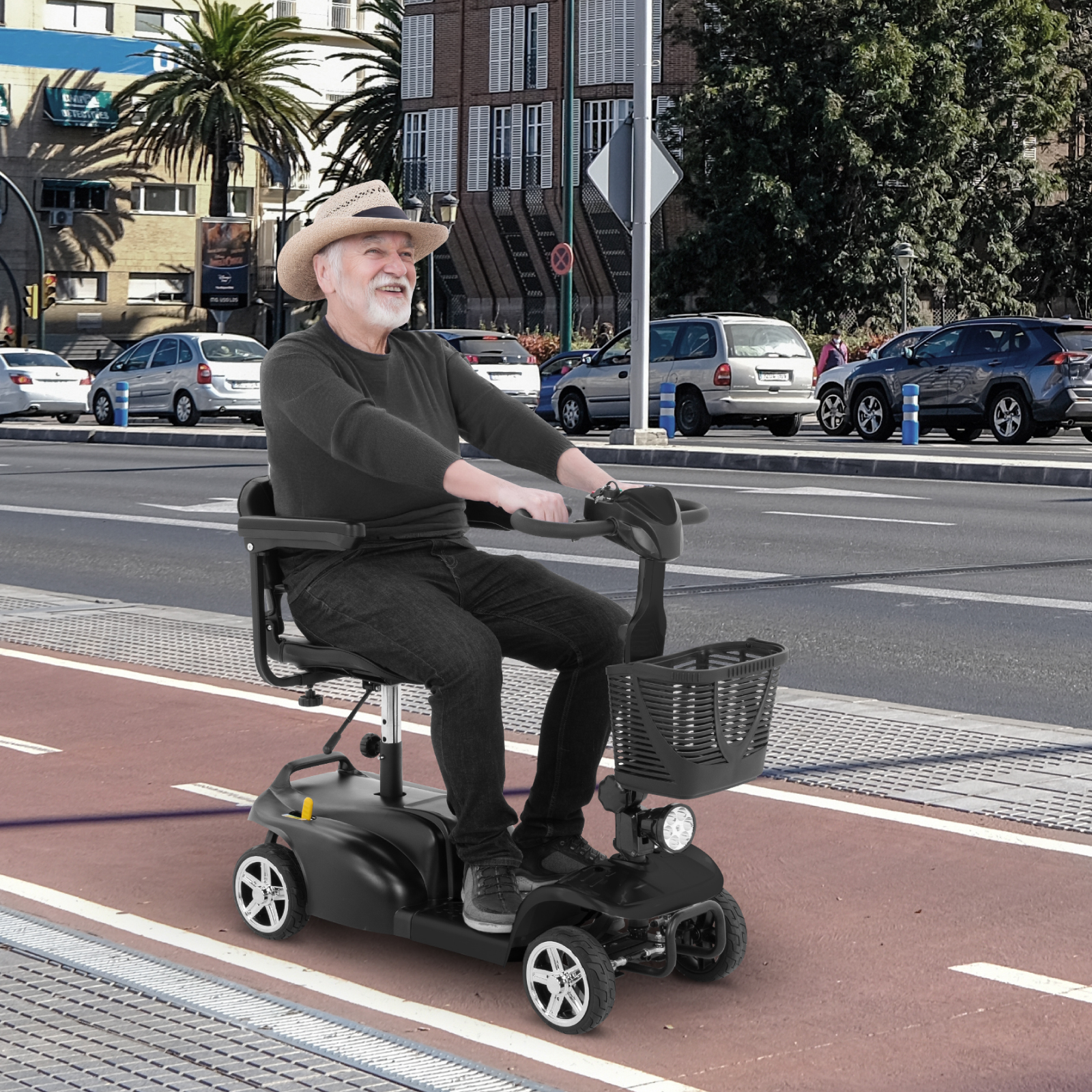 Onof DAKOTA Scooter Electrico Medico de 4 ruedas