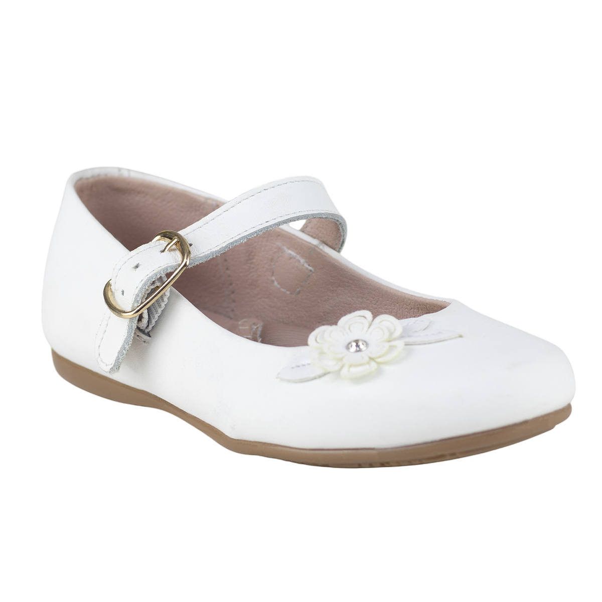 Ballerina Karsten Niña Para Fiesta 56237-42-a Blanco 17.5-21